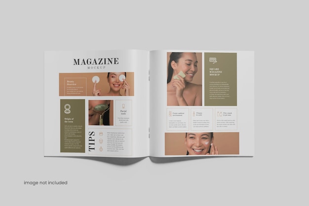 Magazine Page Mockup