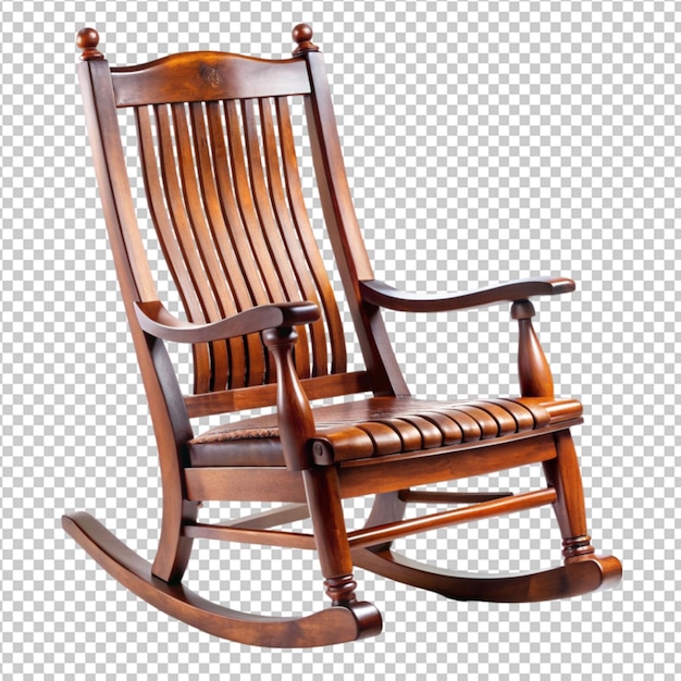 mahogany rocking chair