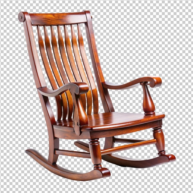 mahogany rocking chair