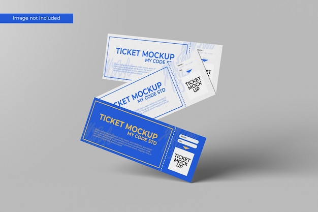 Marvelous Ticket Mockup