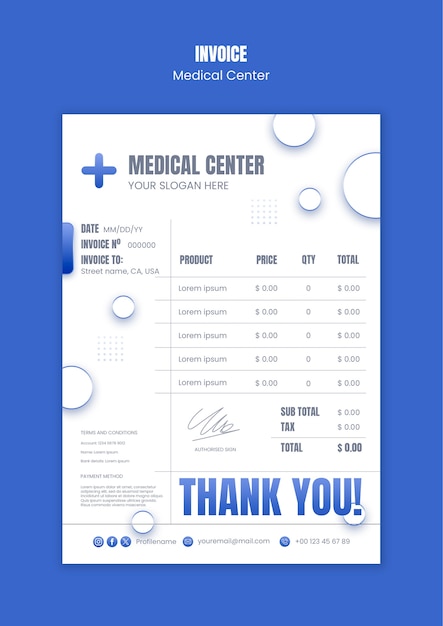 PSD medical center  template design