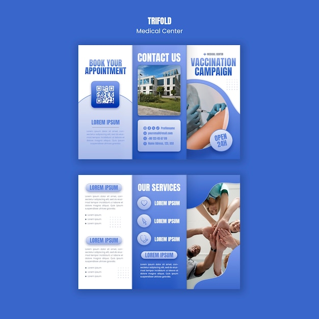 Medical center  template design