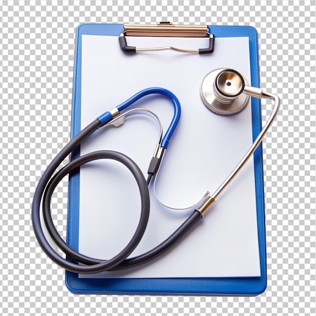 PSD medical clipboard with stethoscope