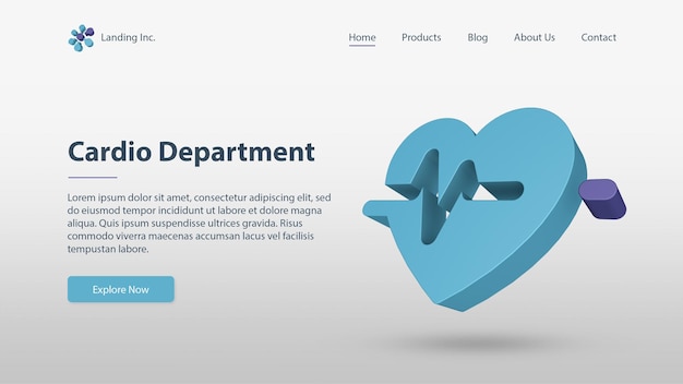 PSD medical health landing page