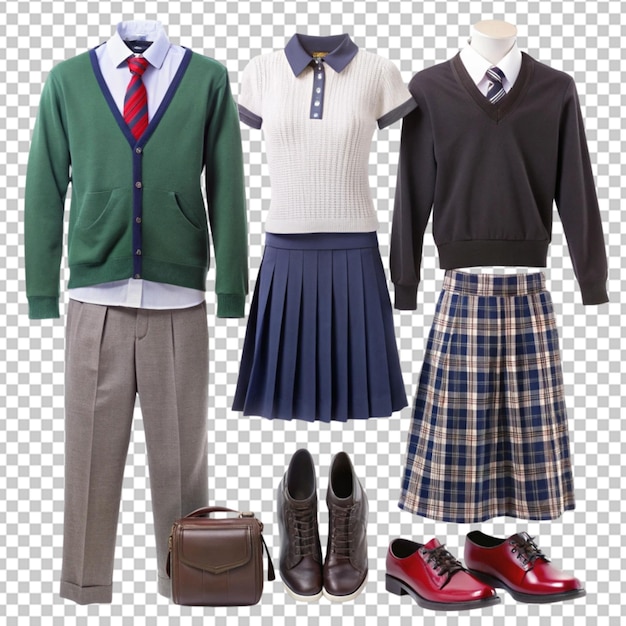 PSD middelbare schoolkleding