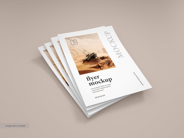 Minimal Corporate Flyer Mockup