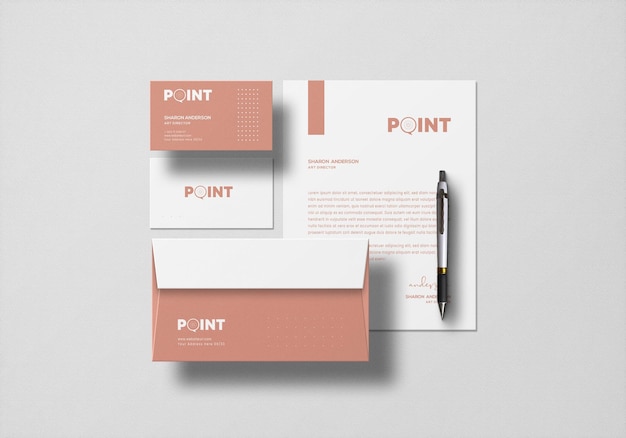 Minimal Stationery Mockup