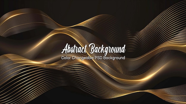 PSD modern abstract presentation background in psd file