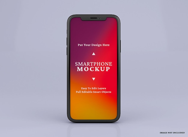 Modern phone mockup 