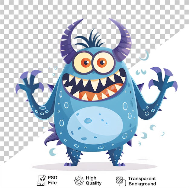 monster clipart for children with no background