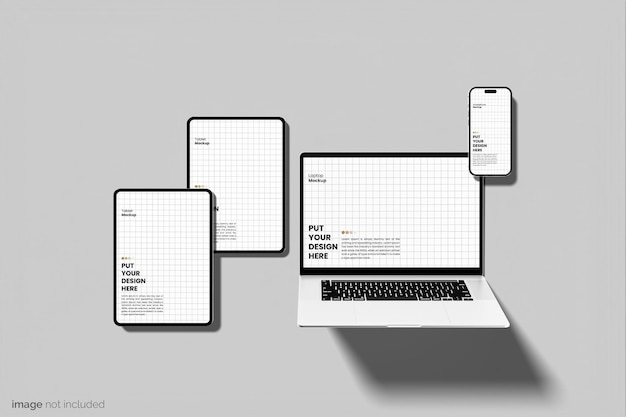 PSD multi devices mockup