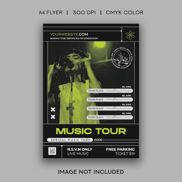 Music Tour Flyer