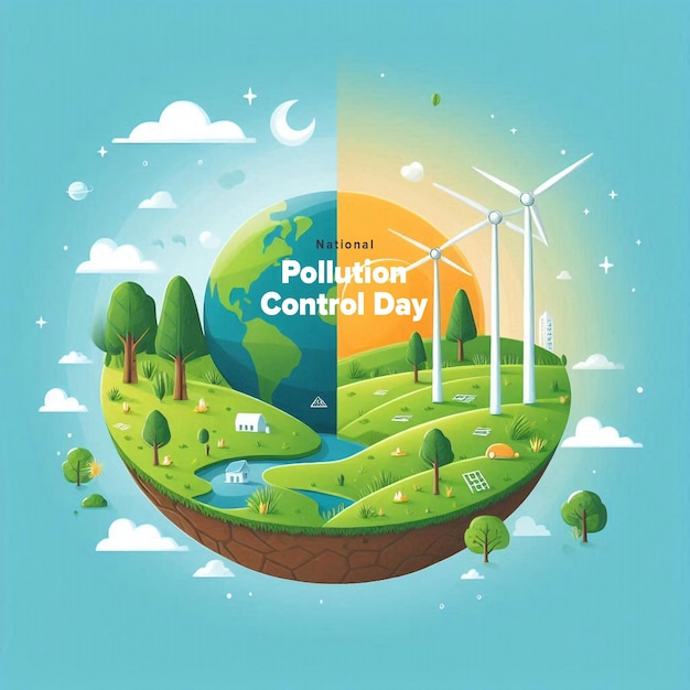 PSD national pollution control day theme banner