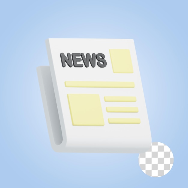 PSD newsletter 3d icon