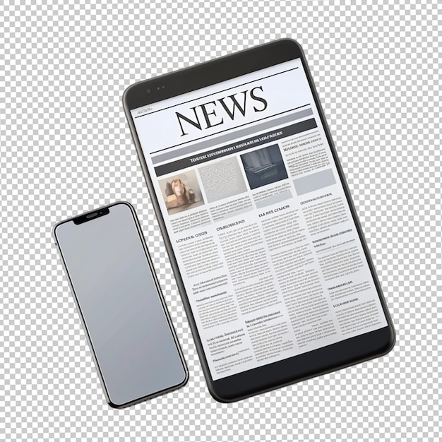 Newspaper design template