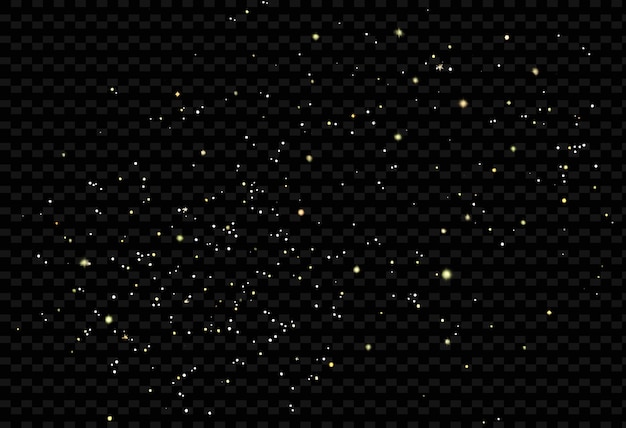 PSD the night sky with stars on a black background