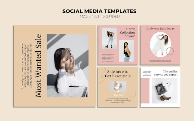 Online Business Instagram Post Templates