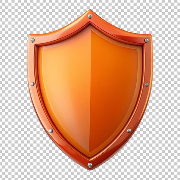 PSD orange shield