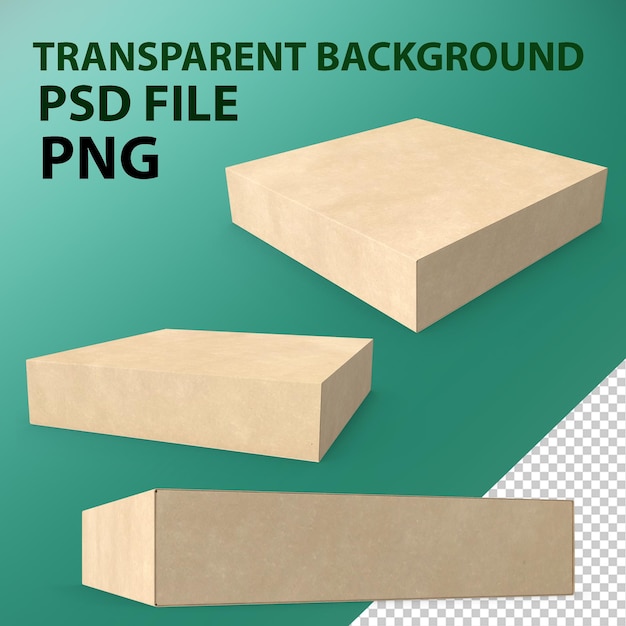 Packaging Box PNG