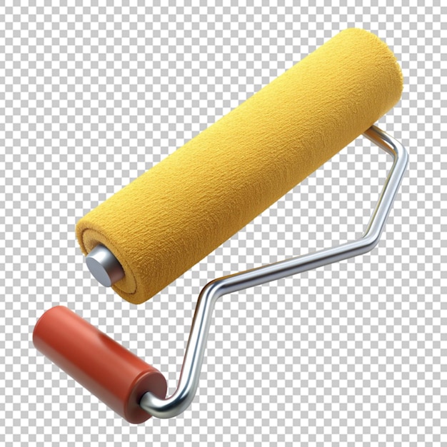 PSD paint roller icon 3d rendering