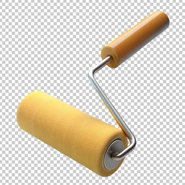 PSD paint roller icon 3d rendering