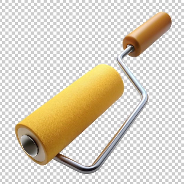 PSD paint roller icon 3d rendering