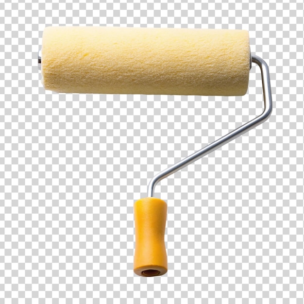 PSD a paint roller isolated on transparent background