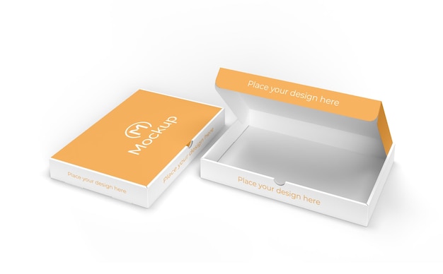 PSD paper box mockup