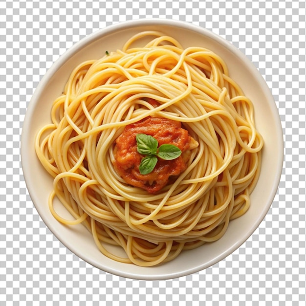 PSD pasta on transparent background