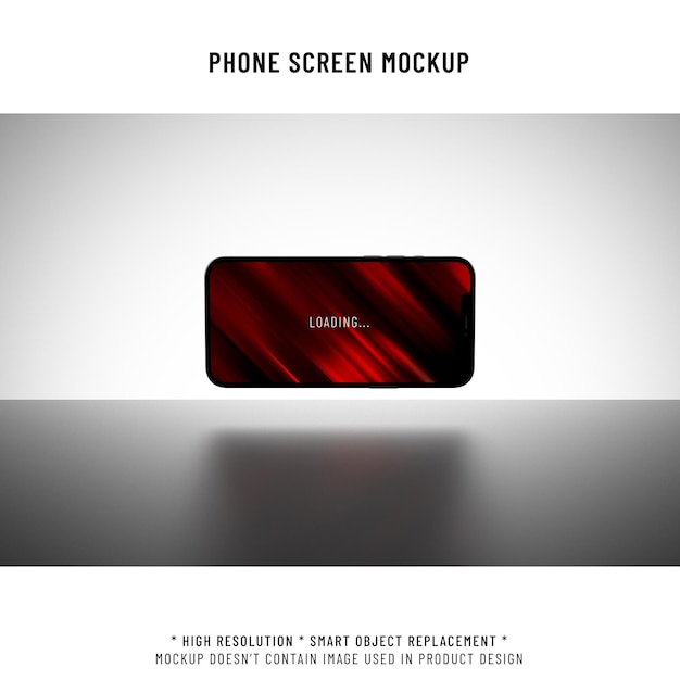 Phone Screen Mockup