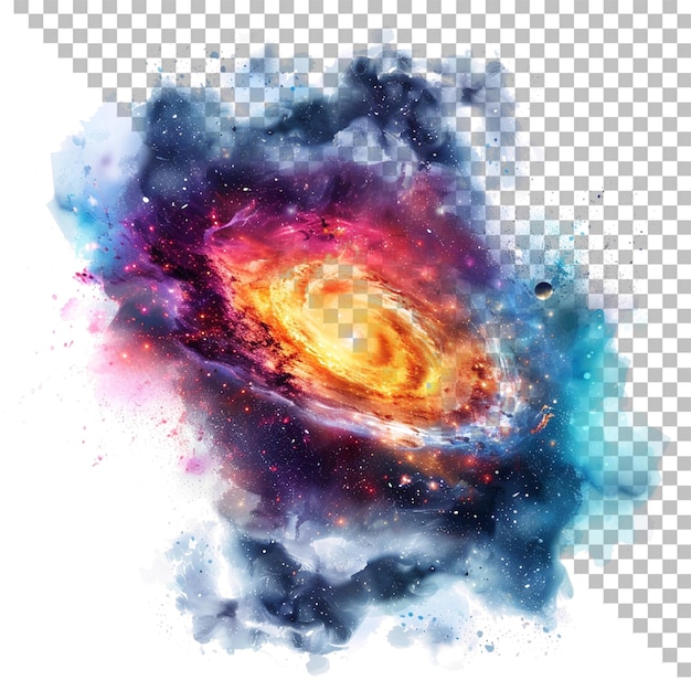 PSD a picture of a galaxy and a galaxy