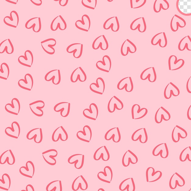 pink background with hearts texture