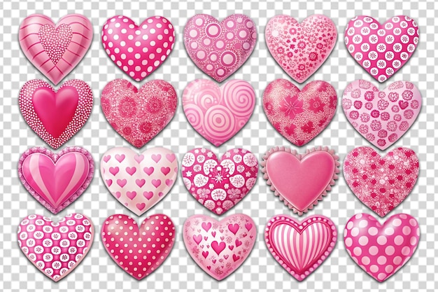 Pink heart png