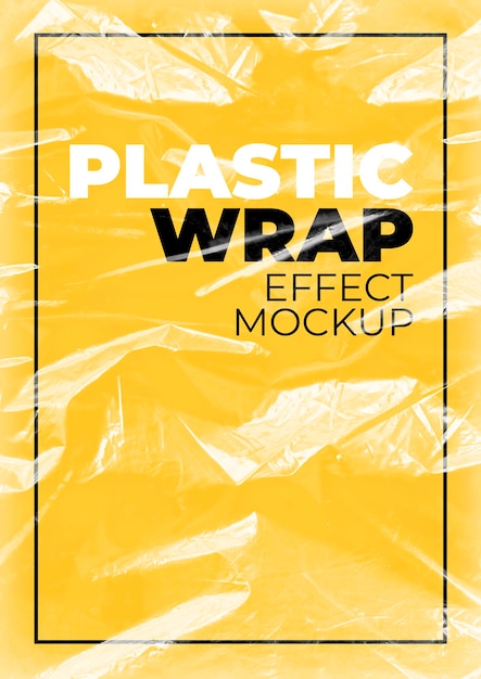 Plastic Wrap Mockup