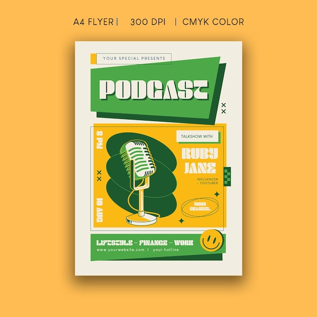 PSD podcast live flyer