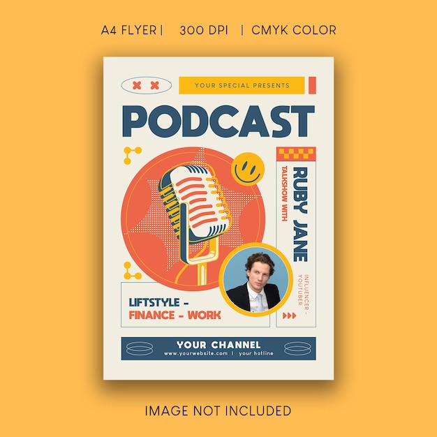 PSD podcast live flyer