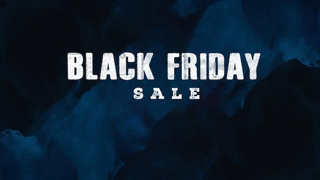 PSD a poster for black friday sale