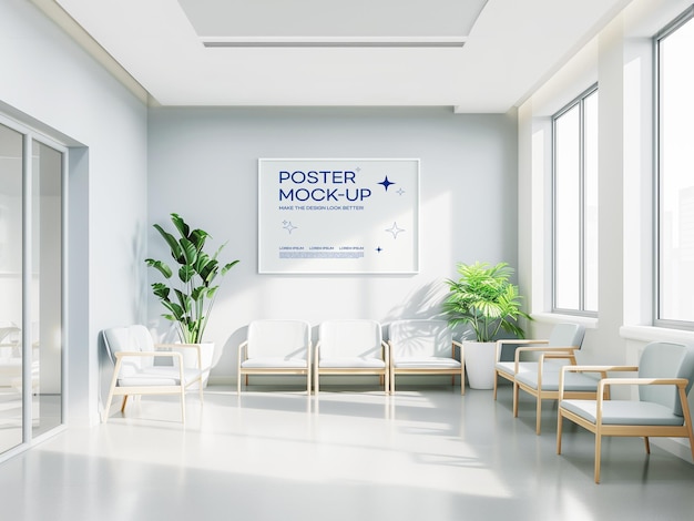 PSD poster mockup