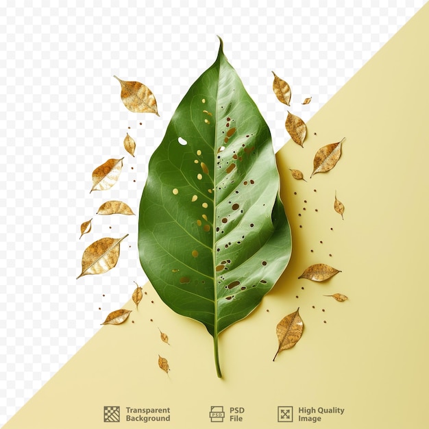 a poster with a leaf that says " the word " on it.