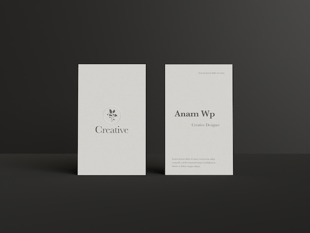 Premium Business Card Mockup n