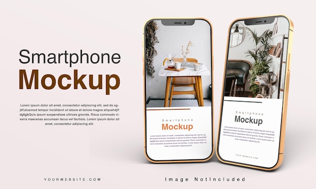 Premium Mobile Phone Screen Mockup Template