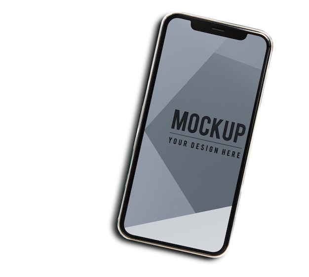 Premium mobile phone screen mockup template