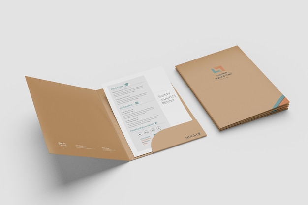 Presentation Folder Mockup