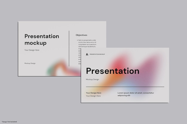 PSD presentation mockup