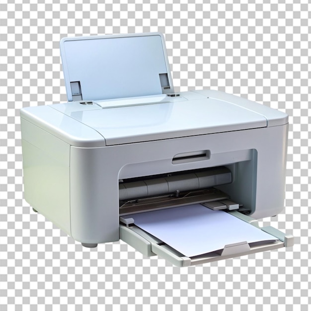 printer isolated on transparent background