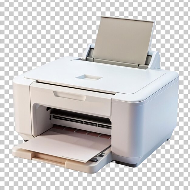 printer isolated on transparent background