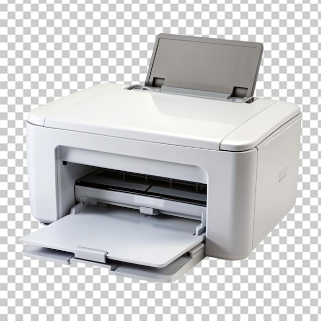 printer isolated on transparent background