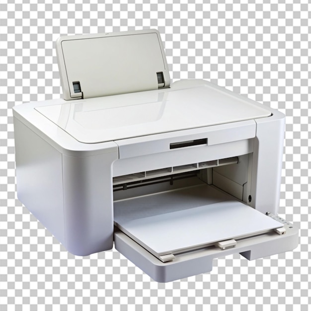 printer isolated on transparent background