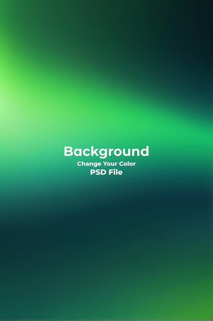 PSD Abstract green background Gradient that looks modern light green wallpaper blue background