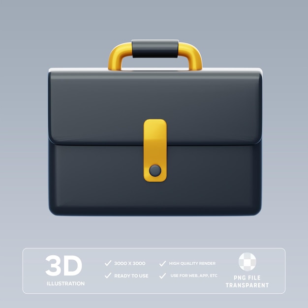 PSD Bussiness 3D Illustration